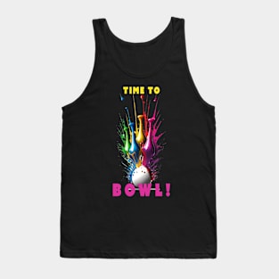 Time to Bowl! Tank Top